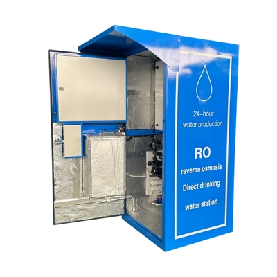 Easy-to-Install Well Water Vending Machine with RO System Filter and Front Door Open Design for Filtration Applications