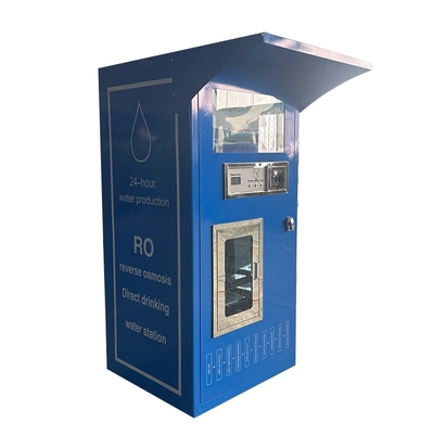 Advantaged Price 24 Hours Self-service Purified Water Vending Machine with Coin Token QR Code Payment System