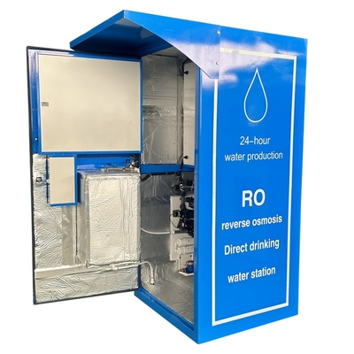 Advantaged Price 24 Hours Self-service Purified Water Vending Machine with Coin Token QR Code Payment System