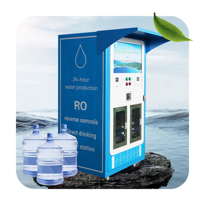 Direct Drinking Coin Water Vending Machine with QR Code and Coin Payment System Purified Water Maker Card Vending Coin Machine
