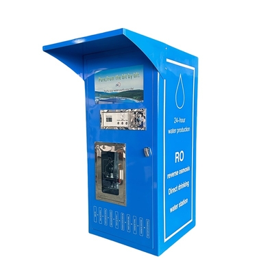 Advantaged Price 24 Hours Self-service Purified Water Vending Machine with Coin Token QR Code Payment System