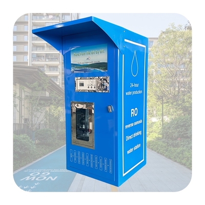 Direct Drinking Coin Water Vending Machine QR Code Coin Payment System Purified Water Maker Pump 220V Card Vending Coin Machine
