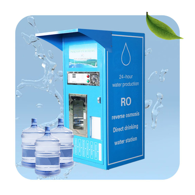 High Quality 800GPD Alkaline Water Bottle Coin Vending Water Machine for Drinking Water in Single Door